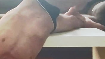 Clips from Full Video: Retro September 6, 2021 Stretching in Tight Speedo Underwear Briefs