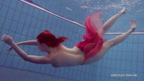 ”Big boobs big butt tattoos Katrin Privsem underwater”