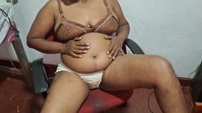 Asian stepmom enjoys a sensual indoor session with lucky husband.