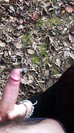 PREGNANT woman with lipstick takes you into the woods and gives you a!   Clip 1