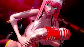 Big cock futa gives it to big-titted babe at VIP club