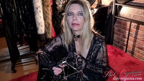 Slut-Orgasma Celeste &ndash; my new deep throat training gag