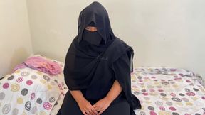 Huge Wide Pussy Saudi Muslim Big Ass &amp; Big Boobs Fucked By Stepson When She Alone In Restroom - Hijab &amp; Niqab BBW Arabian