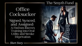 Office Cocksucker - Signed, Synced, and Assigned: A FinDom Intern’s Training into Oral Utility and Stroke Deprivation { FinDom Short Story }