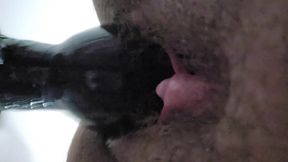 What a Fun View! My Clit Is Huge with That Inflatable Toy Stretching Me Out!