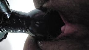 What a Fun View! My Clit Is Huge with That Inflatable Toy Stretching Me Out!