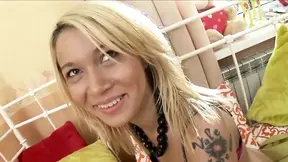 Lesbian fuck with strapon in the ass