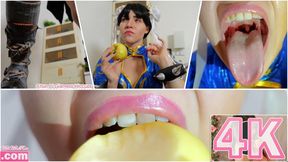 Chun Li Giantess Hiccups