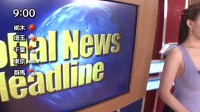 Exciting News Anchor Needs Some Tender Touches Tonight