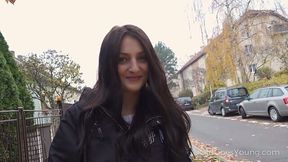 This teen seems to drive men crazy and she loves this old fart's oral skills