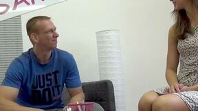 ”First-class fuck with a tall guy”