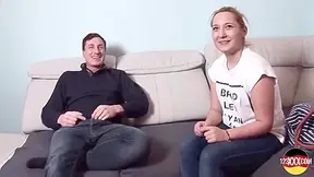 German Teen 18+ With Perky Boobs Gets Her Mouth Filled - Petite Teen, Nelly Benz And Jason Steel