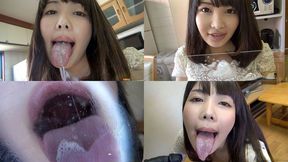 Ririko - Enjoy Smell of Her Long Tongue and Spit Part 1 - wmv
