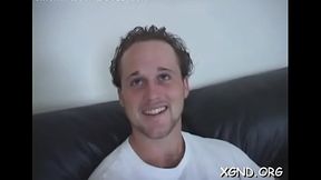 Busty legal age teenager sucks the cock then copulates like a whore