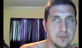 zackrandall gorgeous wyatt blaze pleasures his tight ass with dildo