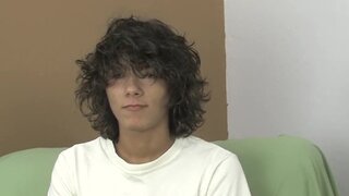 Playing with his feet and masturbating with a sex toy