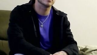 JoeSchmoeXXX.com - Well-hung amateur dude jerks off and splashes cum on his pal