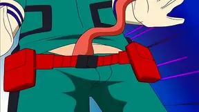 Deku Pleasures Froppy in Steamy My Hero Academia Erotic Encounter