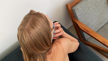 The Adventures of pretty Californiababe. Episode 3. Cheating blowjob