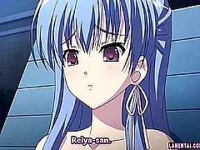 Hentai babe gets fucked outdoors