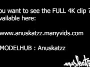 Erstes mal ANAL für süßes tattoowiertes Mädchen - Anuskatzz spielt mit TATTOO Frau bis zum ORGASMUS