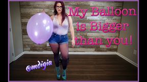 BLOWING UP BALLOON & POPPING WHILE I HUMILIATE YOU!