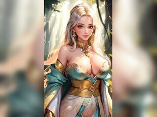 Beautiful girls in forest (Ai models)