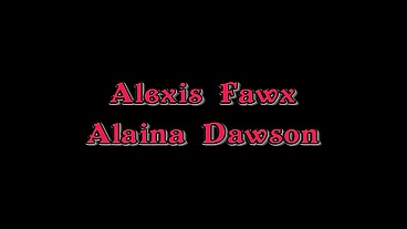Alexis Fawx Rims and Facesits Alaina Dawson