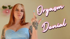 Orgasm Denial Blue Balls JOI Denied to Cum Scarlett Cummings Control Your Strokes