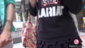 Kyoko Maki Surprises Lesbian Couple with Naughty Prank Turned Threesome Thriller