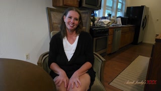 Aunt Judy's XXX - Busty Mature Amateur Autumn Fucks the Delivery Guy