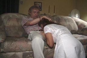 Stunning Mature Lady Loves Cum in Her Beautiful Feet