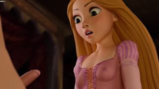 3D Cartoon Rapunzel Character Gets Fucked Extended Version [ UNCENSORED ]
