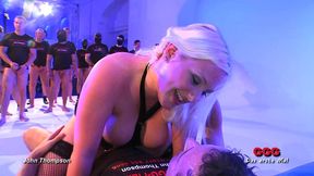 ggg - the first time at ggg and the bitch shows out of her