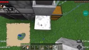 JOGANDO MINECRAFT MASSIVO GOSTOZIN
