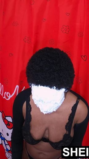 Sploshing Smearing Heavy Hangers and Pussy in Creamy Coconut Pie Saggy Titties Covered Messy Splosh, Food Fetish Sheisnovember