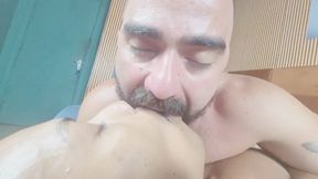 Kissing my naked lover in bed with so much lust - BY DOUGLAS GREEN AND MARVIN TURNER - CLIP 5