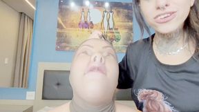 PLAYING WITH EACH OTHER'S NOSES - BY BABE AND BRITNEY HUNTER - CLIP 4