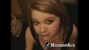 Cute Aussie teen gets a nice facial