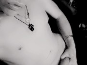 Stroking that dick after being in the clouds