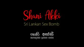 Sri Lankan shani cream pie laud moans while getting creampied by a