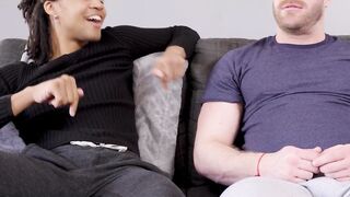 HETEROFLEXIBLE - Not Nut Jerking Challenge Between Cocky Heterosexual Buddies Mateo Tomas & Shea Parker