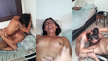 travesti safada serdenta por pau e leite de macho