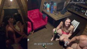 my 1st full truth or dare turns into a wild orgy