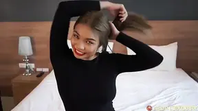 Asiansexdiary Pierced Busty Asian Rides Hard Cock