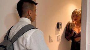 Sinful seductress converts timid evangelist into lustful devotee &mdash;  Bible study turns to sin study