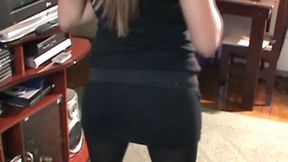 Smoking Girl Sexy Dance Virginia 120's Model Anita 91