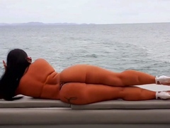 Amateur black femdom babes judge naked losers jerking