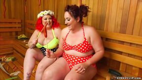 BBW bitch waxing bound guy