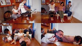 Alba, Klamm, Ryo & James - Meet The Neighbors MP4 FULL HD 1080p